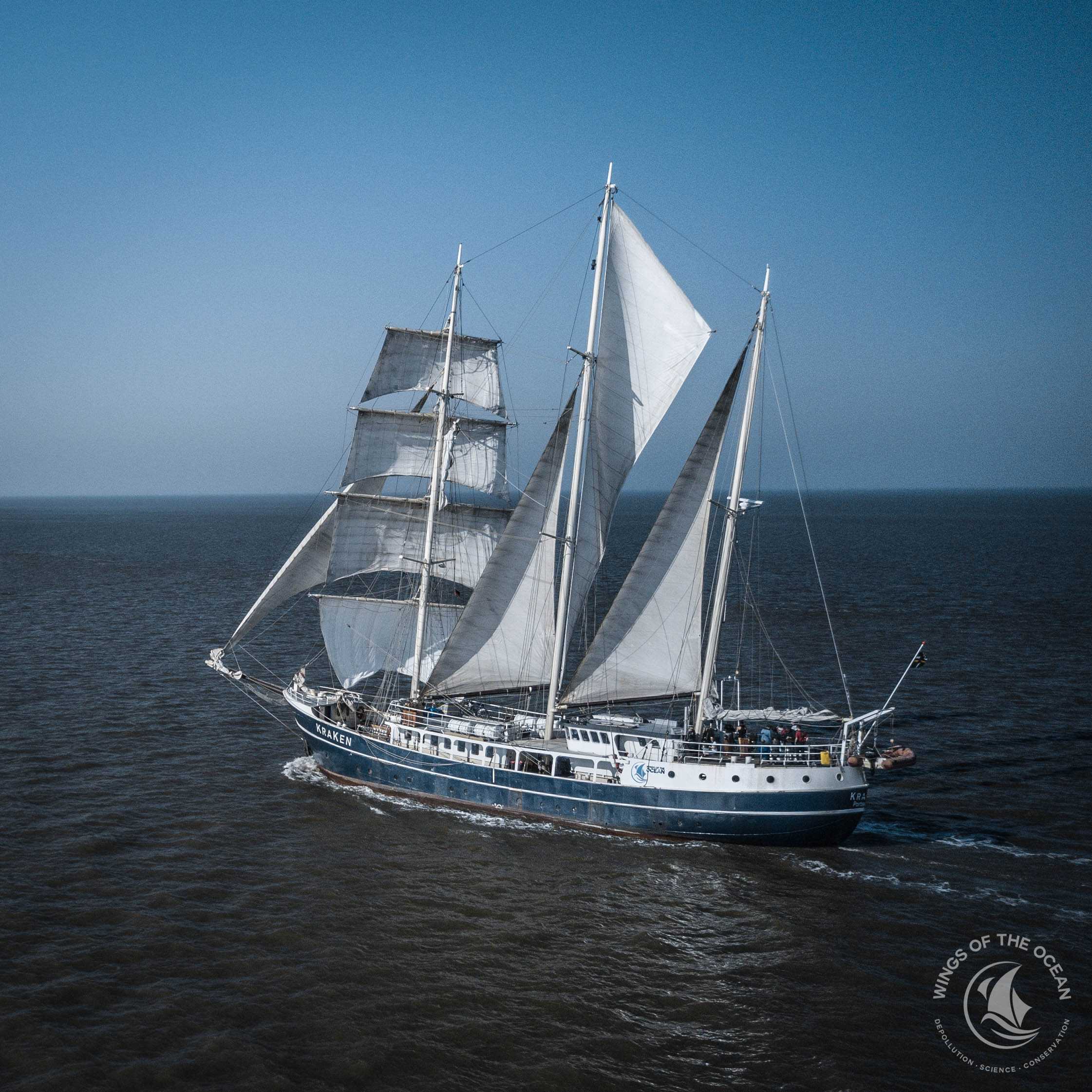 Kraken Under Sail