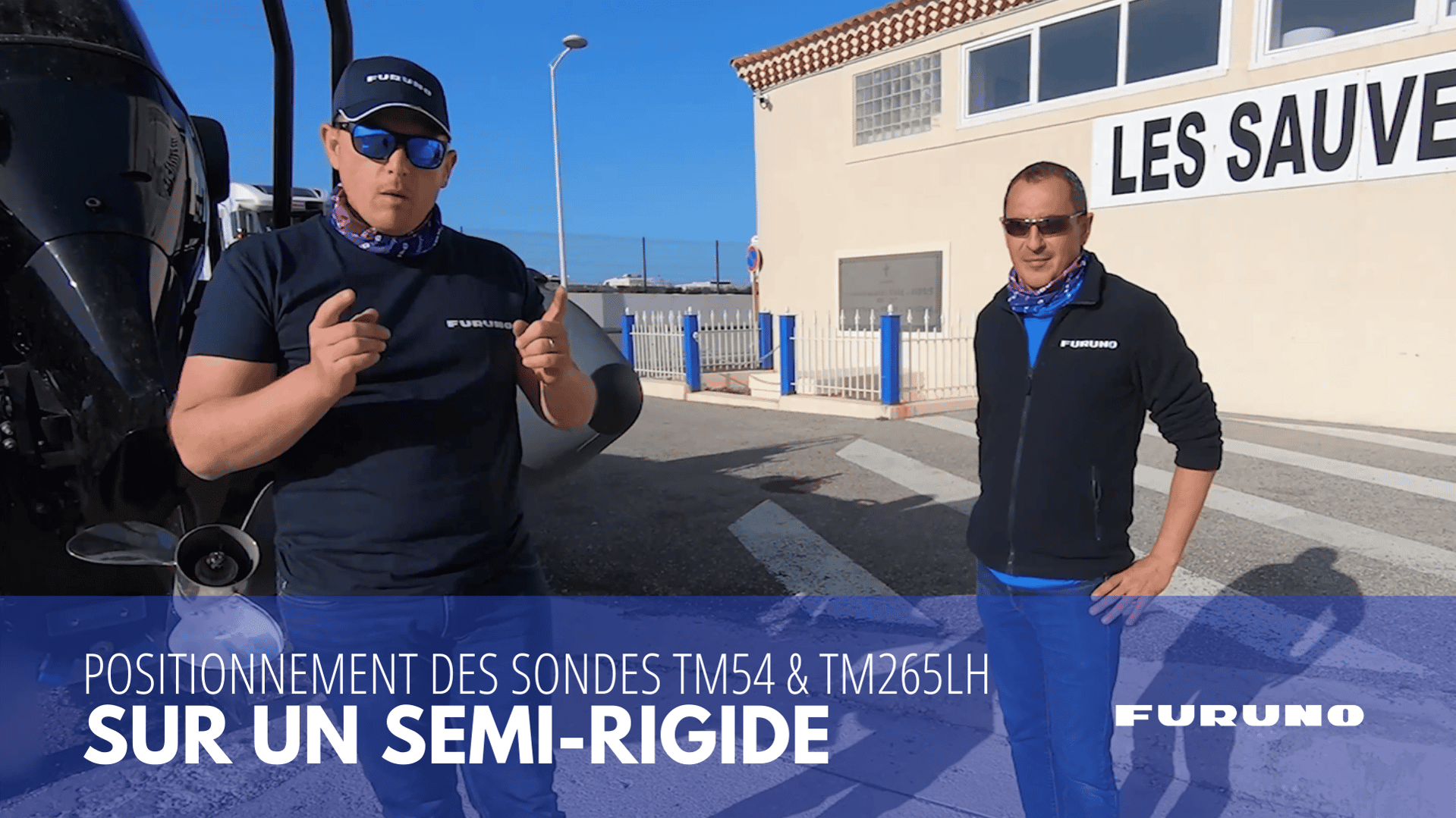 Le positionnement des sondes tableau arrière sur semi-rigide